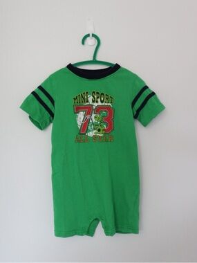 Cherokee all star romper 12-18M 100% cotton